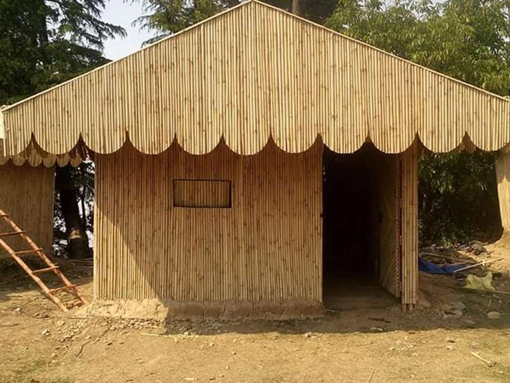 Bamboo Hut in Noida
